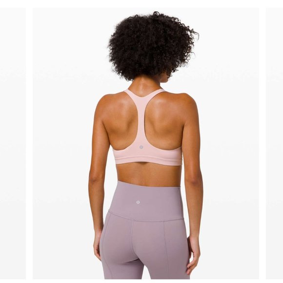 Lululemon Arise Bra C/D Cup Porcelain Pink Size 8 - Picture 4 of 11